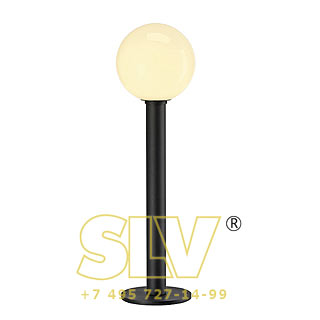 232035 GLOO PURE 70 светильник настенный IP44 для лампы ELT E27 20Вт макс, антрацит SLV