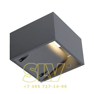 232104 LOGS WALL светильник настенный IP44 c LED 8 Вт,3000К, серебристый SLV 232104 LOGS WALL светильник настенный IP44 c LED 8 Вт,3000К, серебристый SLV
