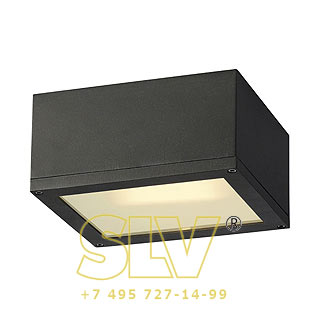 232545 THEOS CL 104 PL светильник накладной IP44 с ЭПРА для лампы TC-DE 26Вт, антрацит SLV 232545 THEOS CL 104 PL светильник накладной IP44 с ЭПРА для лампы TC-DE 26Вт, антрацит SLV