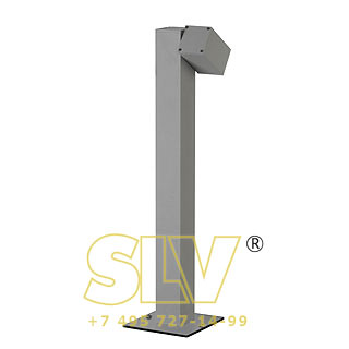232554 CUBIC L-PATHLIGHT светильник IP44 для лампы GU10 35Вт макс., серебристый SLV 232554 CUBIC L-PATHLIGHT светильник IP44 для лампы GU10 35Вт макс., серебристый SLV