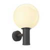 232005 GLOO PURE WALL светильник настенный IP44 для лампы ELT E27 20Вт макс, антрацит