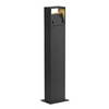 232125 LOGS 70 светильник IP44 c LED 8 Вт,3000К,250 Лм антрацит
