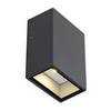 232465 QUAD 1 светильник настенный с PowerLED 3Вт,3000K, антрацит